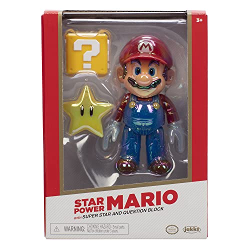 Nintendo Super Mario Figurine Mario W/Star joojee Exclusive... en promo sur Amazon