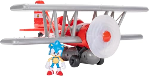 Sonic The Hedgehog Tornado Biplane Playset by JAKKS... - Jouets & Jeux Amazon Royaume-Uni à 20.37€