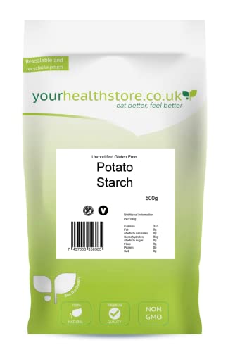 yourhealthstore Unmodified Potato Starch 500g, Gluten Free... - Maison & Cuisine Amazon Royaume-Uni à 3.99€