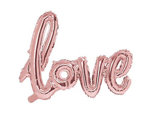 Ballon Foil Mylar Motif inscription Love Or Rose 73 x 59 cm - Sports & Fitness en promo à 1.03€