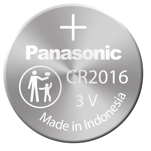 Panasonic CR2016 Pila botón de litio no-recargable, 3V, 90... - Maison & Cuisine Amazon Espagne à 1.63€