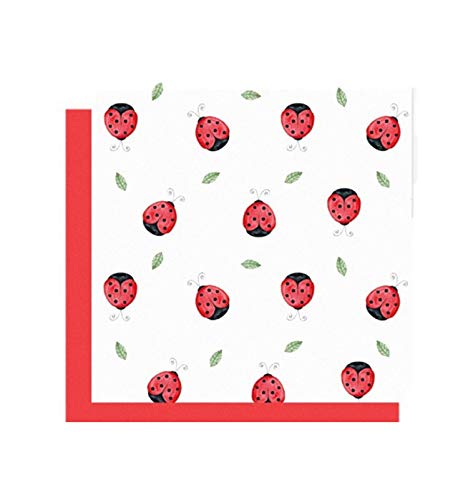 Ladybug Greeting Card 7 x 7 cm - Auto & Moto Amazon Royaume-Uni à 2.06€