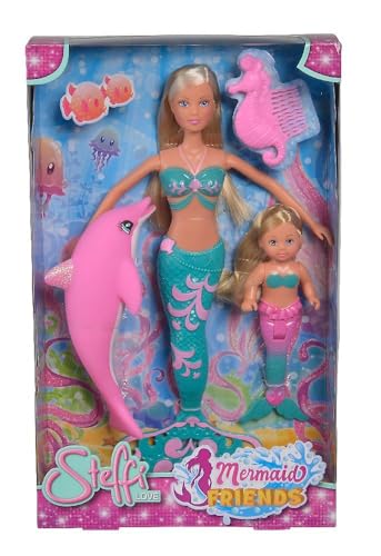 Simba- Steffi y Evi Sirenas- Steffi de 29 cm y Evi de 12 cm... - Sports & Fitness Amazon Espagne à 10.63€