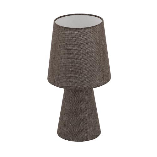 EGLO Tischlampe Carpara, Nachttisch, Textil, Leinen in... - Maison & Cuisine Amazon Allemagne à 19.56€