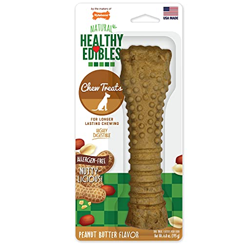 Nylabone Healthy Edibles All-Natural Peanut Butter Chew... - Animalerie Amazon France à 20.96€