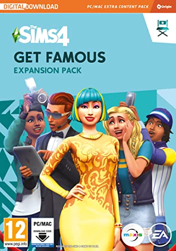 The Sims 4 Get Famous (EP6)| Expansion Pack | PC/Mac |... - High-Tech & Électronique Amazon Royaume-Uni à 13.99€