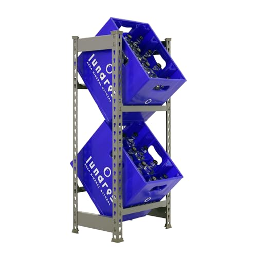 Simon Rack Scaffale per casse di bevande, Ripiano per 2... - Sports & Fitness Amazon Italie à 39.42€