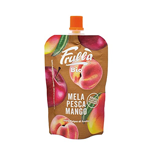 Natura Nuova Puré de manzana, melocotón y mango doypack bio... - Épicerie Amazon Espagne à 1.26€