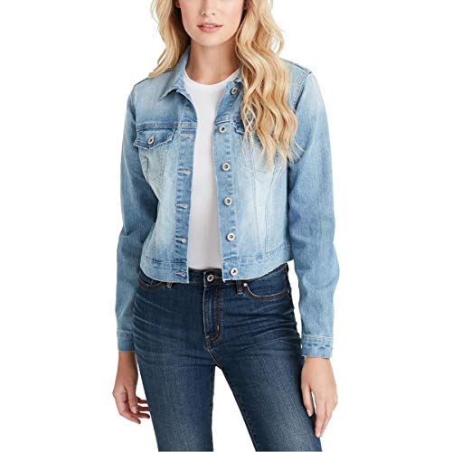 Jessica Simpson Mujer Manga Larga Chamarra de mezclilla... - Amazon Espagne à 21.58€