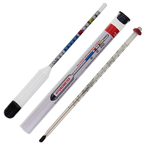 Home Brew Thermometer & Hydrometer – Wein & Bier... - Maison & Cuisine Amazon Allemagne à 10.95€