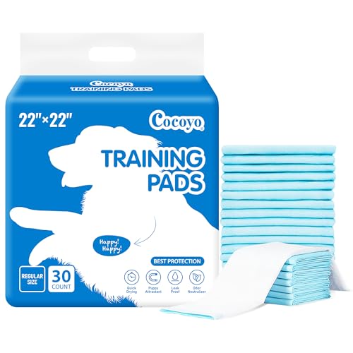 COCOYO Trainingspads für Hunde, 30 Stück, super saugfähig... - Sports & Fitness Amazon Allemagne à 10.65€