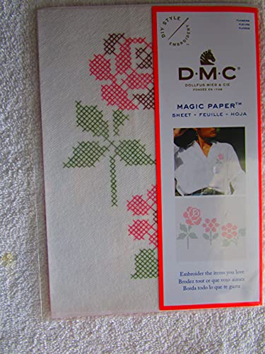 Flowers Magic Sheet Cross Stitch A5 - Maison & Cuisine Amazon Royaume-Uni à 2.63€