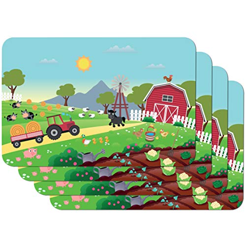 Venilia Tovagliette Stampate Bambini Country, Tovagliette... - Toys & Games Amazon Italy à 10.99€