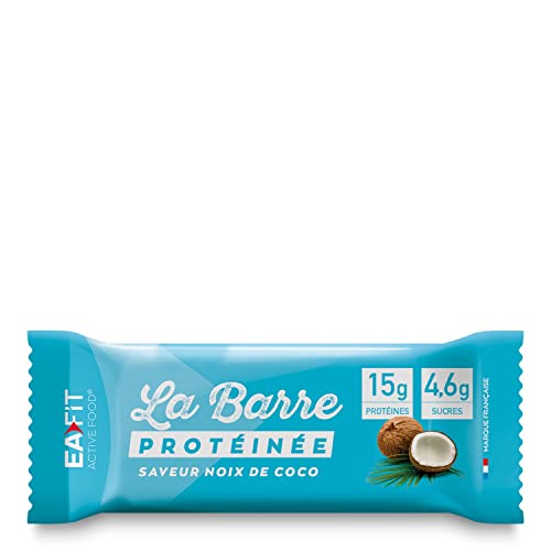 EAFIT La Barre Protéinée - Saveur Noix de coco - Enrobée de... en promo à 1,86€ (-64%) sur Amazon FR