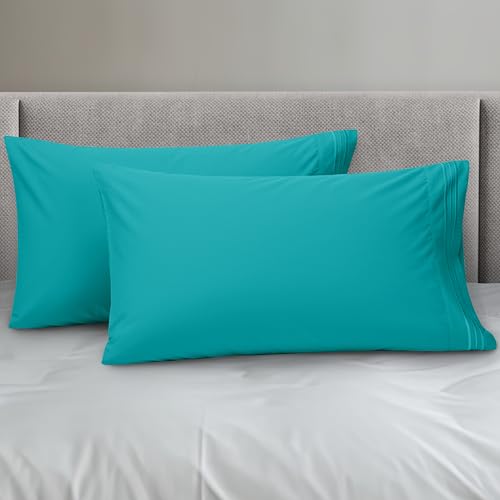 Elegant Comfort 2-teiliges Premium-Kissenbezug-Set in... - Maison & Cuisine Amazon Allemagne à 6.53€