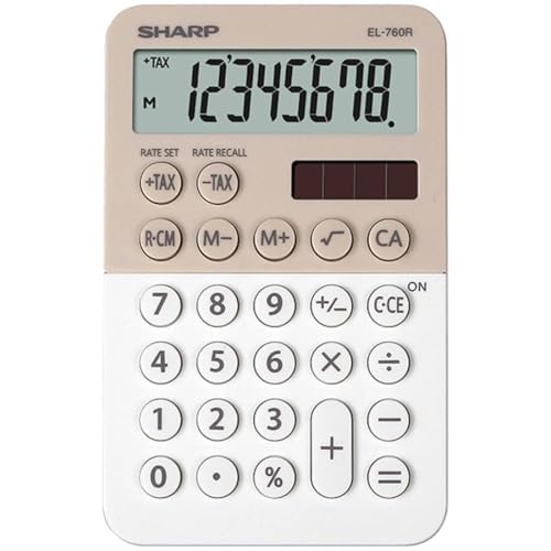 Sharp EL-760R LA - Calculadora de escritorio - Fournitures Bureau Amazon Espagne à 10.04€