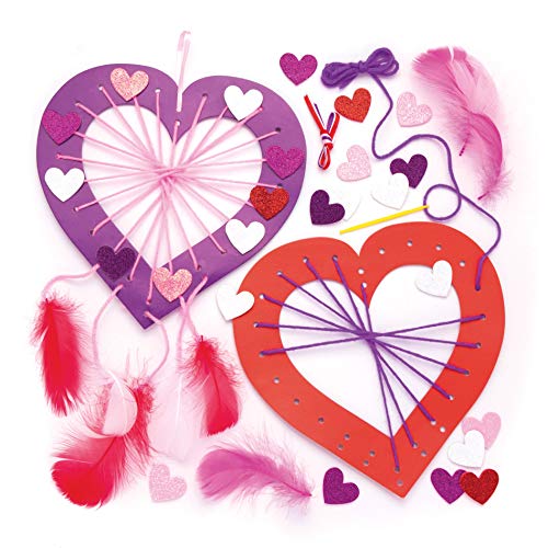 Baker Ross Kit de Atrapasueños Corazón (paquete de 4) para... - Jouets & Jeux Amazon Espagne à 6.99€