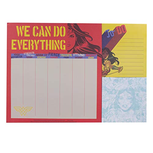 Wonder Woman A4 Desk Planner - Fournitures Bureau Amazon Royaume-Uni à 7.99€