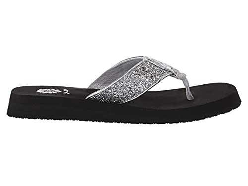 Yellow Box Feliks, Chanclas Mujer, Plata, 40.5 EU - Amazon Espagne à 25.33€