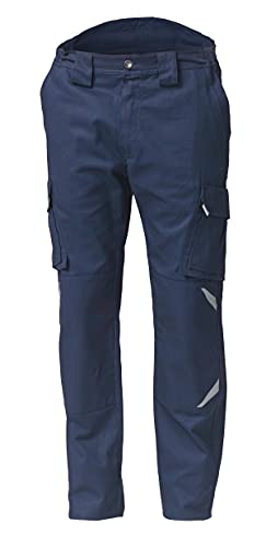siggi Pantalone da Lavoro Uomo Task 2 Blu Elasticizzato con... - Nouvelle promo Amazon à 16.83€
