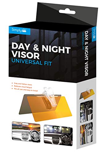 Simply Vis01 Visière de pare-brise de voiture jour et nuit - Auto & Moto Amazon France à 12.94€