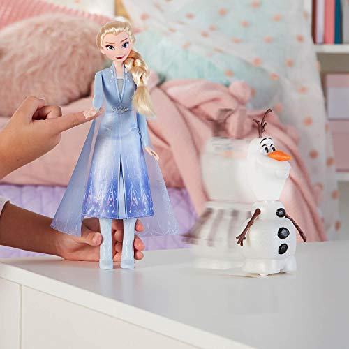 Frozen 2 Olaf e Elsa (Bambola di Elsa con Olaf elettronico... - Jouets & Jeux Amazon Italie à 53.00€