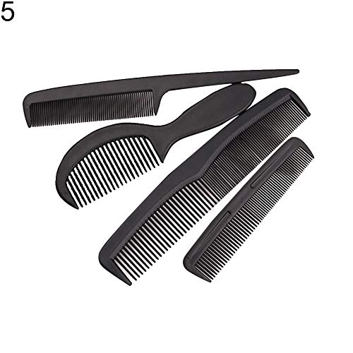 4Pcs Hair Styling Cutting Comb Set Professional Plastic... - Mode & Vêtements Amazon Royaume-Uni à 1.27€