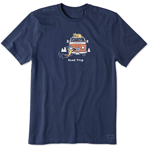 Life Is Good Jake and Rocket Road Trip - Camisetas... - Amazon Espagne à 22.97€