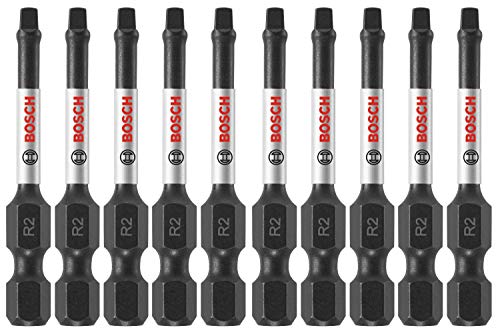 Bosch ITSQ22B Impact Tough 2 in. Square #2 Power Bits - Bricolage & Outils Amazon Royaume-Uni à 7.28€
