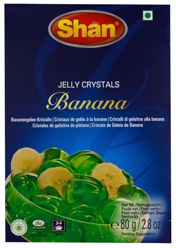 Shan - Bananen Glee 80gr Backmischung für Bananen-Wackelpudd... - High-Tech & Électronique Amazon Allemagne à 1.99€