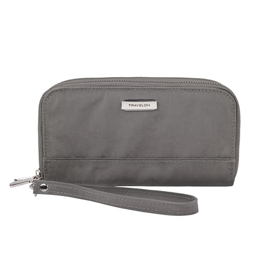 Travelon Portefeuille à Double Fermeture Éclair avec... en promo à 18,82€ (-53%) sur Amazon FR