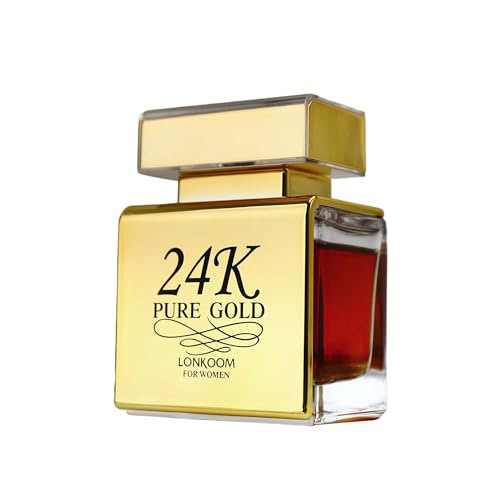 24K Pure Gold by Lonkoom for Women - 3.4 oz EDP Spray - Amazon France à 26.68€