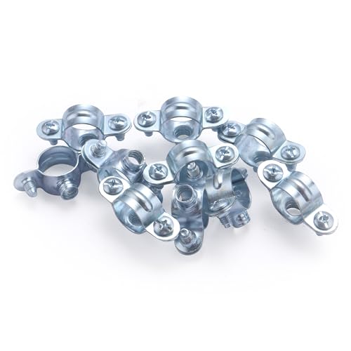 Collier Simple de Fixation x10 pour Tube Plomberie Ø16... - Bricolage & Outils Amazon France à 1.90€