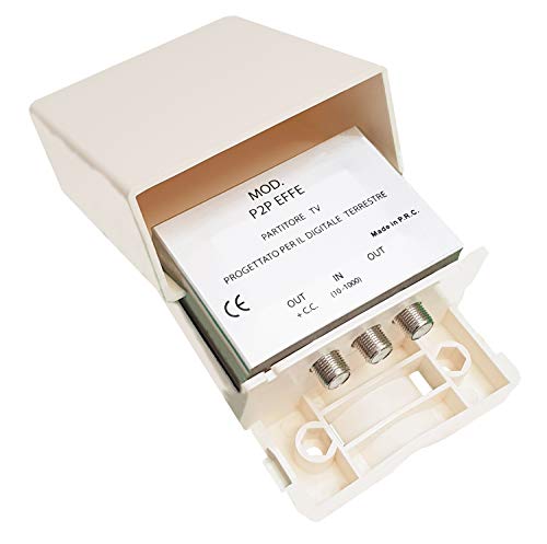 P2P EFFE - Partitore di Segnale da Palo per Antenne... - High-Tech & Électronique Amazon Italie à 20.62€