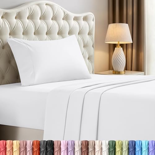 Utopia Bedding Twin XL Sheets - 3 Piece Bedding - Brushed... - Maison & Cuisine en promo à 18.11€