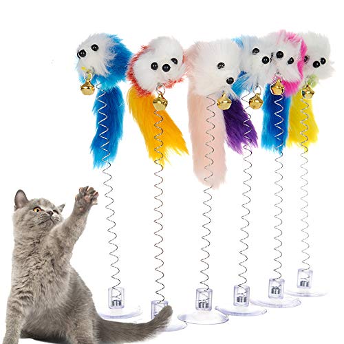 Ogquaton 1 Pcs Chat Jouet Printemps Jouet avec Aspiration... - Jouets & Jeux Amazon France à 2.79€