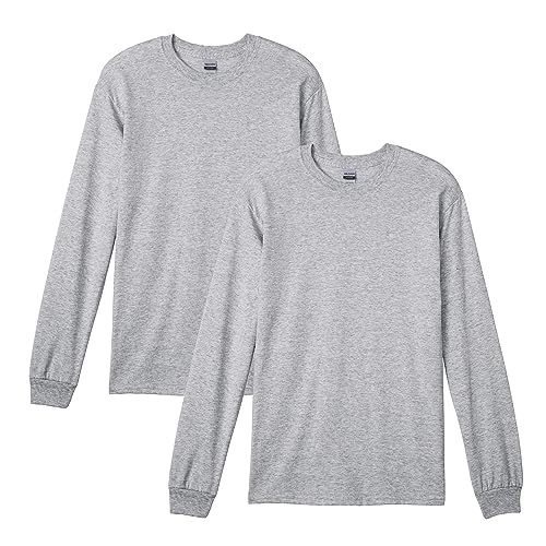 GILDAN Camisa para Hombre (Paquete de 2), Gris (Sport... - Sports & Fitness en promo à 18.55€