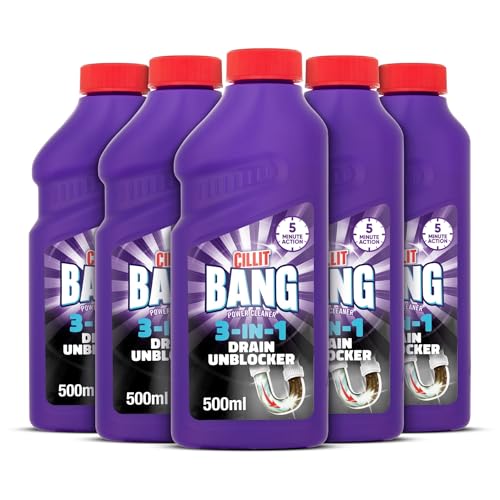 Cillit Bang 3-in-1 Power Cleaner Odour Stop Drain Unblocker... - Maison & Cuisine en promo à 15.59€