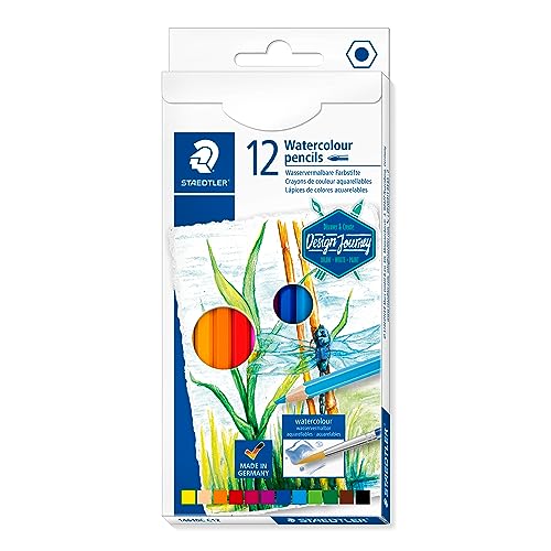 Staedtler Journey 14610C Box of 12 Assorted Watercolour... - Amazon Royaume-Uni à 4.00€
