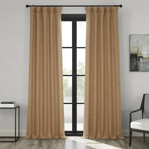 HPD Half Price Drapes BOCH-LN18519-108 - Cortinas de Lino... - Amazon Spain à 8.40€