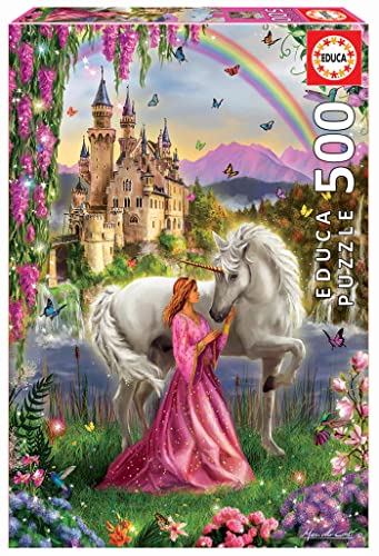Fee und Einhorn 500 Teile (Puzzle) - Jouets & Jeux Amazon Allemagne à 7.64€