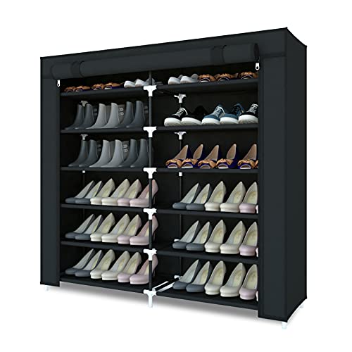 Mondeer Armoire à Chaussures, Meuble à Chaussures, Étagères... - Maison & Cuisine Amazon France à 50.12€