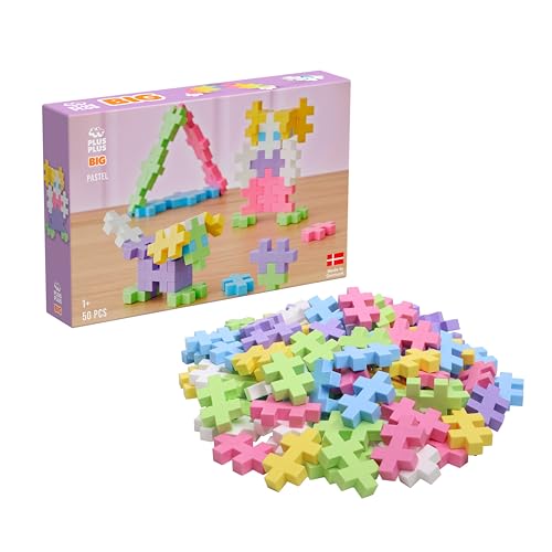 Plus-Plus 300.3273 Big Pastel Mix 50 Pezzi, Multicolore - Jouets & Jeux Amazon Italie à 18.54€