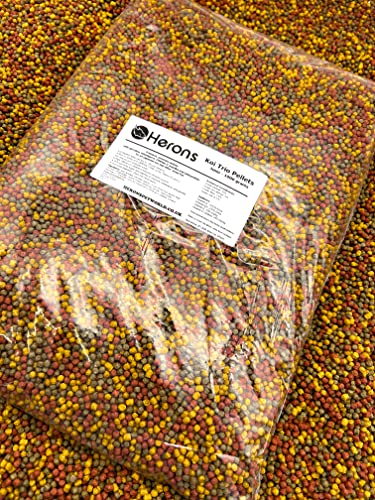 HERONS - Koi Trio Pellets, 3mm Premium Koi Fish Food, For... - Maison & Cuisine Amazon Royaume-Uni à 8.90€
