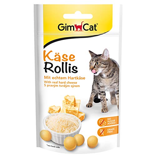 GimCat Käse-Rollies - Naturell - 40 g - Animalerie Amazon Allemagne à 1.79€