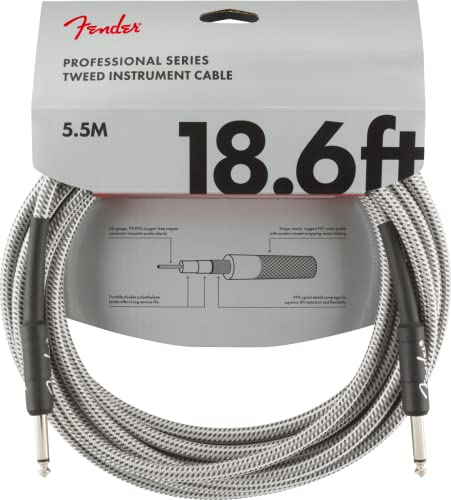 Fender PRO 18 6 INST CABLE WHT TWD - High-Tech & Électronique Amazon Italie à 17.51€