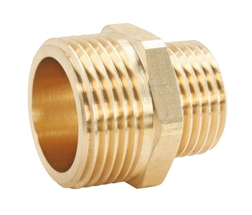 SOMATHERM FOR YOU, Mamelon laiton brut réduit double mâle... - Maison & Cuisine Amazon France à 1.94€