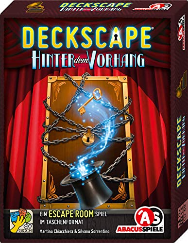 ABACUSSPIELE 38191 - Deckscape - Derrière Le Rideau, Escape... - Jouets & Jeux Amazon France à 10.57€