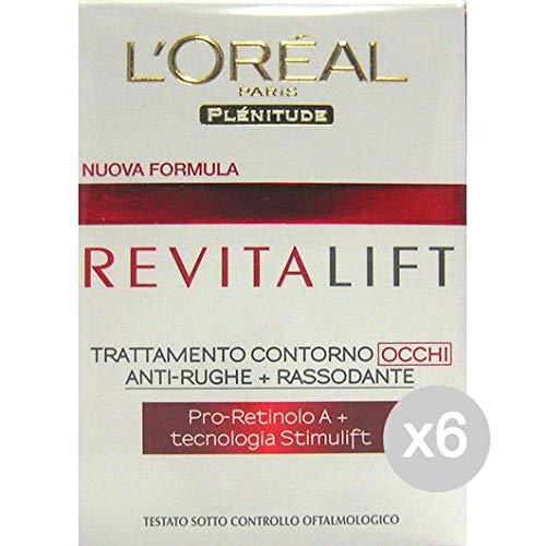Oreal Set 6 Revitalift Occhi Ml 15 Hautpflege Bunt - Amazon Allemagne à 21.37€