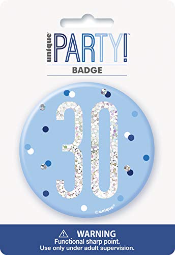 Unique Party 83520 - Badge 30e Anniversaire - 7,5 cm - Fête... - Jouets & Jeux Amazon France à 1.49€